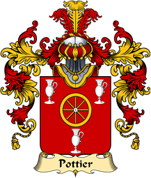 French Family Coat of Arms (v.25) Pottier