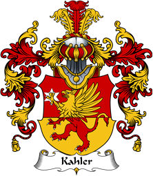 German Wappen Coat of Arms (v.25) Kahler