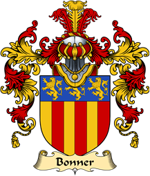 English Family Coat of Arms (v.25) Bonner