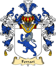 Italian Family Coat of Arms (v.25a) Ferrari