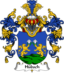 German Wappen Coat of Arms (v.25) Hübsch
