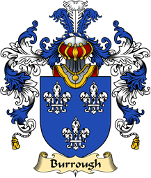English Family Coat of Arms (v.25) Burrough