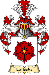 French Family Coat of Arms (v.23) for Flèche ( de la)