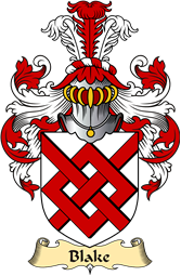 Irish Family Coat of Arms (v.23) for Blake