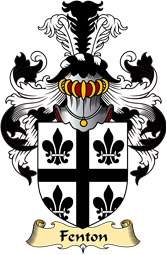Irish Family Coat of Arms (v.23) for Fenton