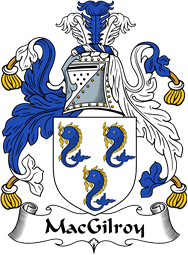Irish Coat of Arms for MacGilroy or MacElroy