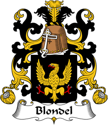 Coat of Arms from France for Blondel