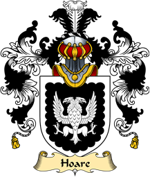 Irish Family Coat of Arms (v.25a) Hoare