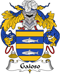 Portuguese Coat of Arms for Gaioso