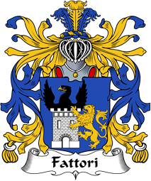 Italian Coat of Arms for Fattori