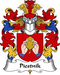 Polish Coat of Arms for Piestnik or Plesnik