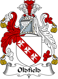 English Coat of Arms for the family Oldfield