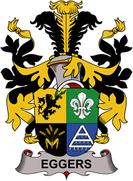 Coat of arms used by the Danish family Eggers