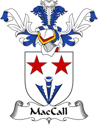 Coat of Arms from Scotland for MacCall or MacColl