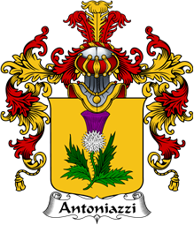Italian Family Coat of Arms (v.25b) Antoniazzi
