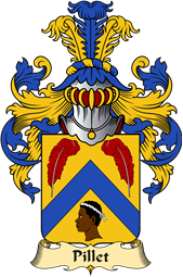 French Family Coat of Arms (v.23) for Pillet