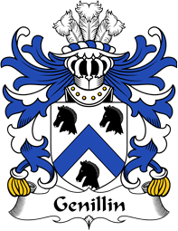 Welsh Coat of Arms for Genillin (FARCHOG, Caernarfonshire)