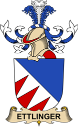 Republic of Austria Coat of Arms for Ettlinger