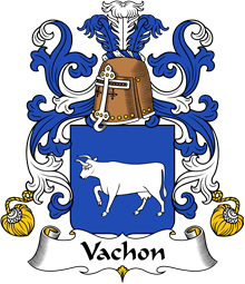 Coat of Arms from France for Vachon