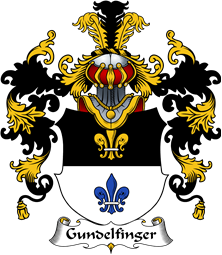 German Wappen Coat of Arms (v.25) Gundelfinger