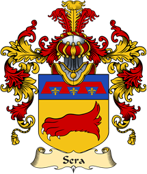 Italian Family Coat of Arms (v.25a) Sera