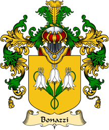 Italian Family Coat of Arms (v.25a) Bonazzi