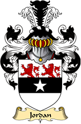 Irish Family Coat of Arms (v.23) for Jordan (Dublin)