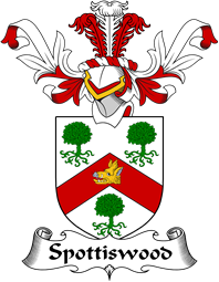 Coat of Arms from Scotland for Spottiswood