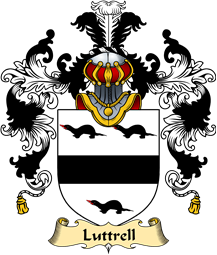 Irish Family Coat of Arms (v.25a) Luttrell