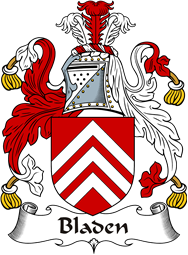 Irish Coat of Arms for Bladen