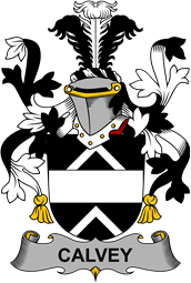 Irish Coat of Arms for Calvey or McElwee