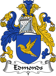 English Coat of Arms for the family Edmonds