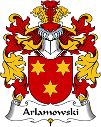 Polish Coat of Arms for Arlamowski