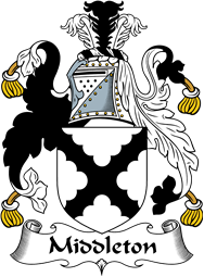 English Coat of Arms for the family Middleton