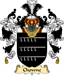 English Family Coat of Arms (v.25) Chowne