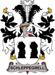 Coat of arms used by the Danish family Schleppegrell