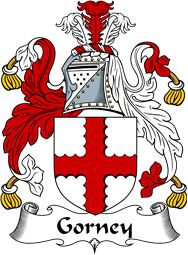 English Coat of Arms for the family Gorney
