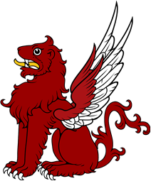 Lion Sejant Winged