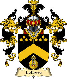 English Family Coat of Arms (v.25) Lefevre
