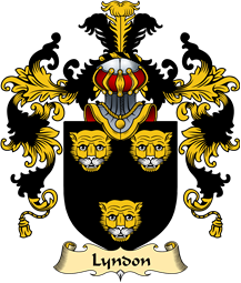 English Family Coat of Arms (v.25) Lyndon