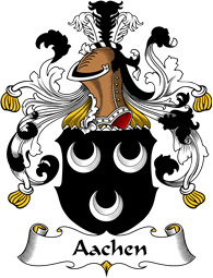 German Wappen Coat of Arms for Aachen