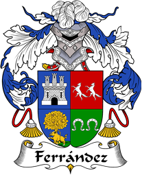 Spanish Coat of Arms for Ferrández