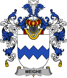 Irish Family Coat of Arms (v.25b) Meighe