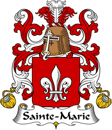Coat of Arms from France for Sainte-Marie