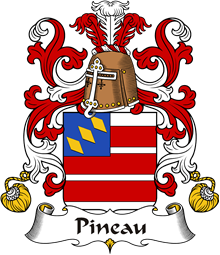 Coat of Arms from France for Pineau or Pinault