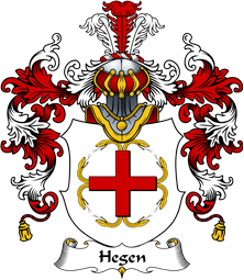 German Wappen Coat of Arms (v.25) Hegen