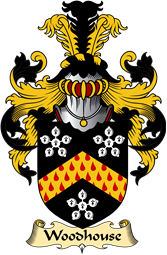 English Coat of Arms (v.23) for the family Woodhouse
