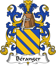 Coat of Arms from France for Béranger