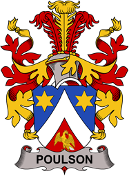 Coat of arms used by the Danish family Poulson
