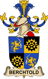 Republic of Austria Coat of Arms for Berchtold de Saxengang